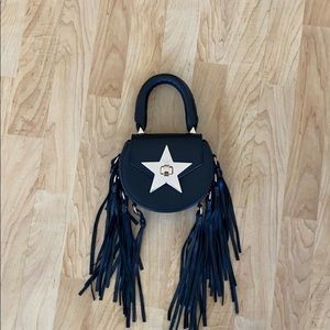 Salar Milano Bag with Fringes and Star Buckle